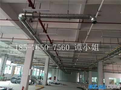 廠房通風管道 圓形與矩形的選擇及加工廠家指南